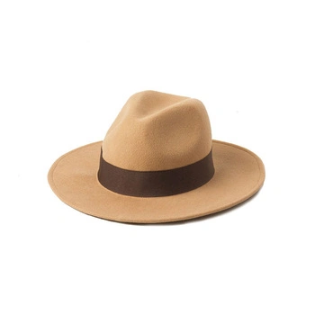 Лидер продаж, зимняя мода, женские фетровые шляпы Fedora из 100% австралийской шерсти с жесткими полями