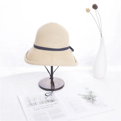 Лето 2022, модная модная шляпа-ведро с потертыми полями, высокое качество, соломенная панама из рафии, праздничная, дорожная, солнцезащитная шляпа для женщин и леди
